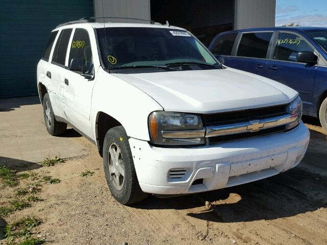 1GNDT13S762213981 - 2006 CHEVROLET TRAILBLAZE WHITE photo 1