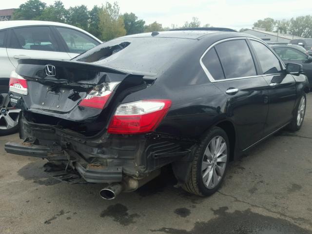 1HGCR2F88DA024818 - 2013 HONDA ACCORD EXL BLACK photo 4