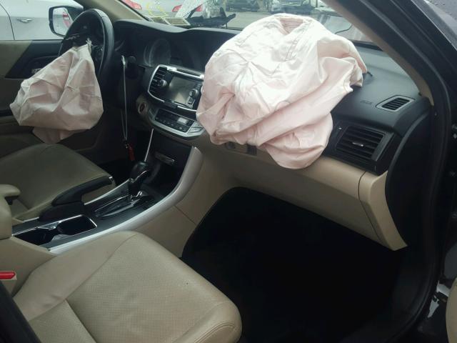 1HGCR2F88DA024818 - 2013 HONDA ACCORD EXL BLACK photo 5