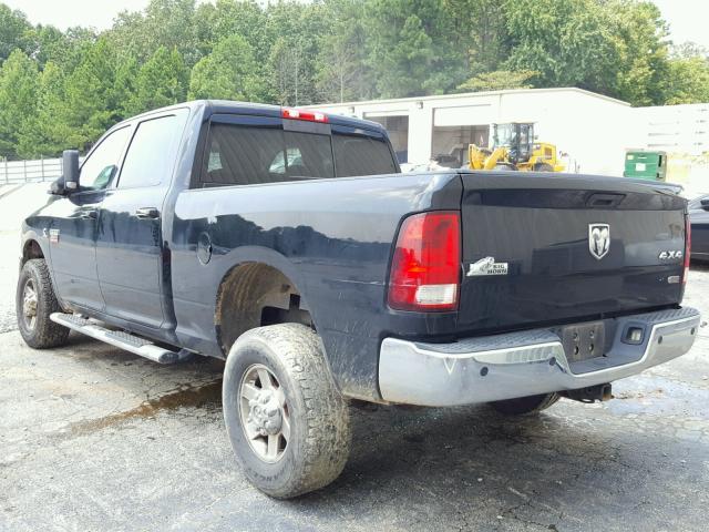 3C6UD5DL8CG171450 - 2012 DODGE RAM 2500 S BLACK photo 3
