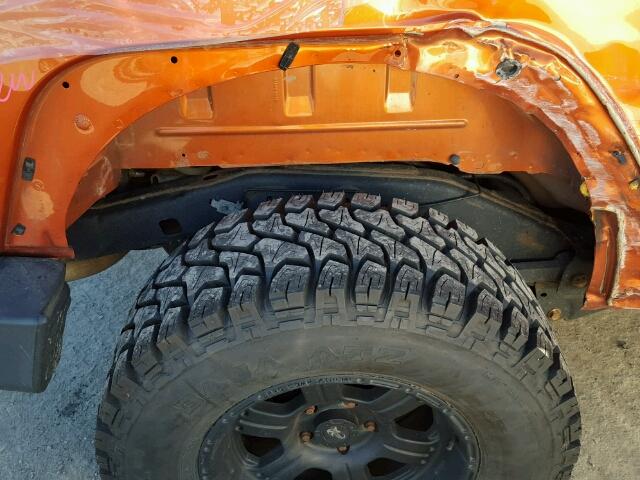 1J4AA2D1XAL176578 - 2010 JEEP WRANGLER S ORANGE photo 9