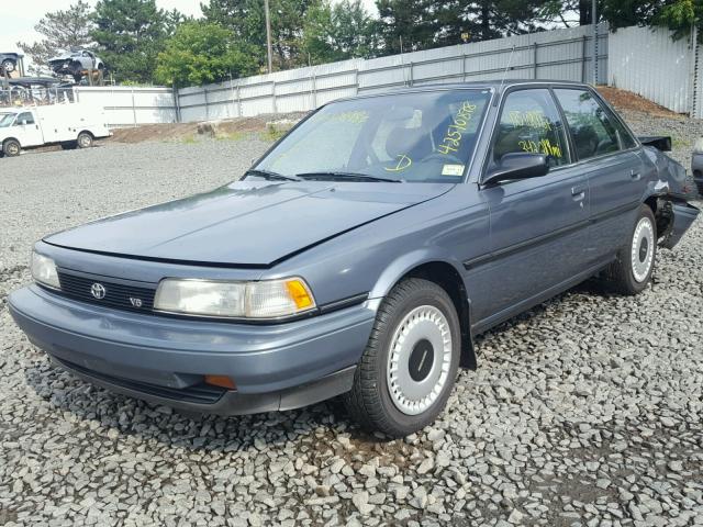 4T1VV21E1MU038215 - 1991 TOYOTA CAMRY DLX TURQUOISE photo 2