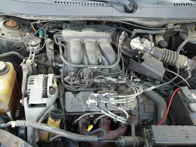 1FAFP52234G152584 - 2004 FORD TAURUS LX GRAY photo 7