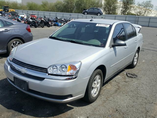 1G1ZT54815F156623 - 2005 CHEVROLET MALIBU LS ვერცხლისფერი ფოტო 2