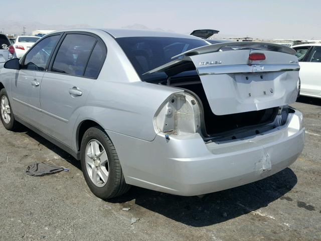 1G1ZT54815F156623 - 2005 CHEVROLET MALIBU LS ვერცხლისფერი ფოტო 3
