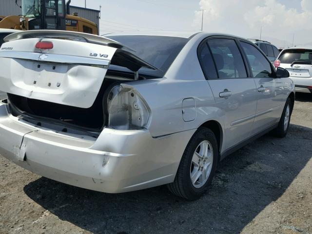 1G1ZT54815F156623 - 2005 CHEVROLET MALIBU LS ვერცხლისფერი ფოტო 4
