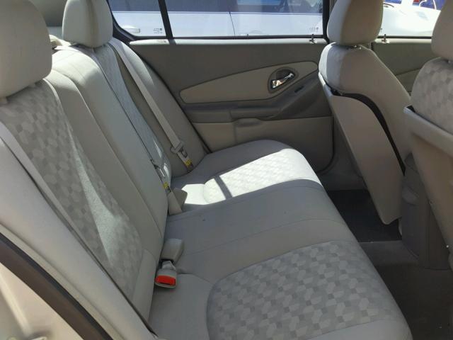 1G1ZT54815F156623 - 2005 CHEVROLET MALIBU LS ვერცხლისფერი ფოტო 6