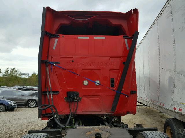 3HSDJSJR6DN603806 - 2013 INTERNATIONAL PROSTAR أحمر صورة 6