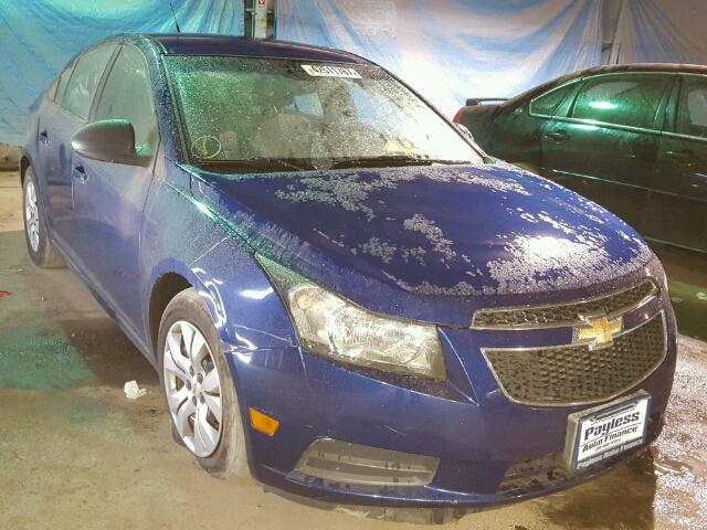 1G1PA5SH2D7141654 - 2013 CHEVROLET CRUZE LS BLUE photo 1