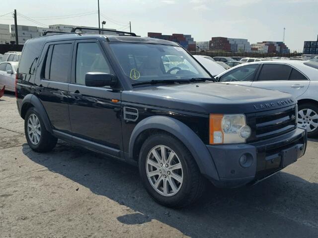 SALAE254X7A441161 - 2007 LAND ROVER LR3 SE BLACK photo 1