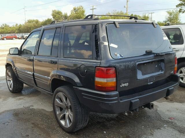 1J4GX78Y7WC171200 - 1998 JEEP GRAND CHER BLACK photo 3