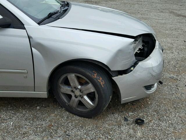 1G1ZU53826F158980 - 2006 CHEVROLET MALIBU LTZ 银色 照片 9