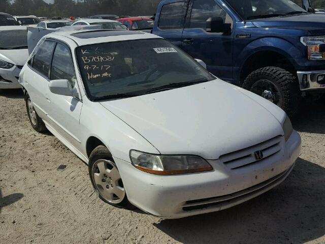 1HGCG16502A052888 - 2002 HONDA ACCORD EX WHITE photo 1