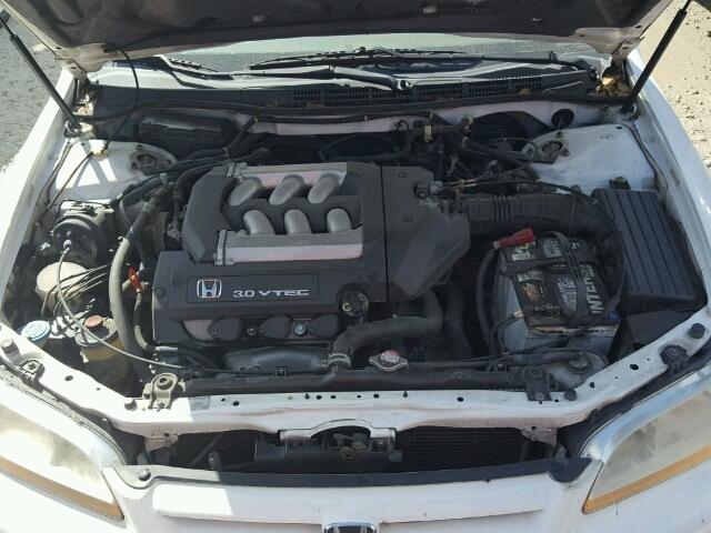 1HGCG16502A052888 - 2002 HONDA ACCORD EX WHITE photo 7