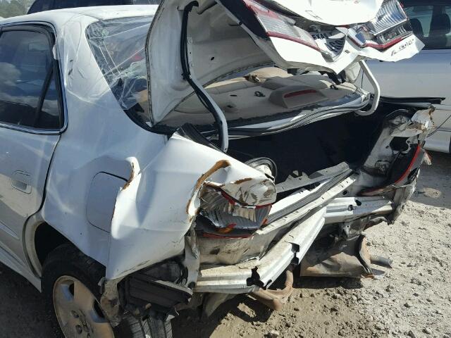 1HGCG16502A052888 - 2002 HONDA ACCORD EX WHITE photo 9