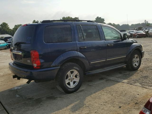 1D8HB58D85F500172 - 2005 DODGE DURANGO LI BLUE photo 9