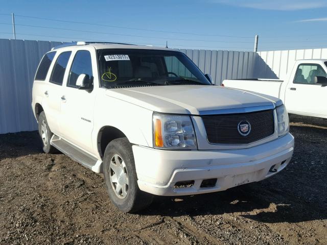 1GYEK63N92R147825 - 2002 CADILLAC ESCALADE L WHITE photo 1