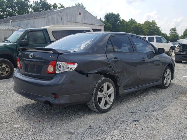 2T1BE40E89C027365 - 2009 TOYOTA COROLLA XR 灰色 照片 4