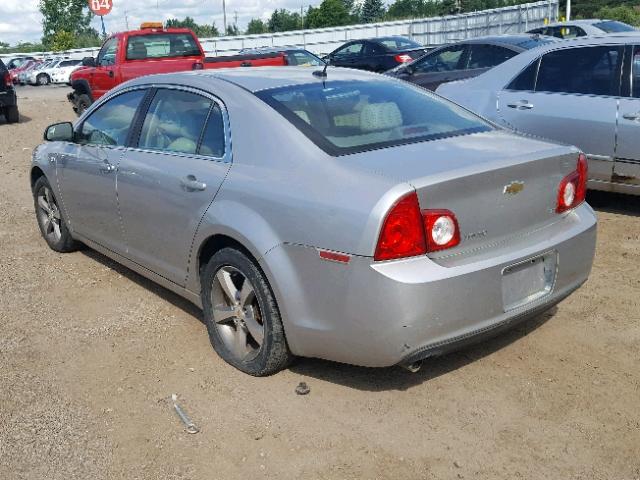 1G1ZJ57B08F253636 - 2008 CHEVROLET MALIBU 2LT SILVER photo 3