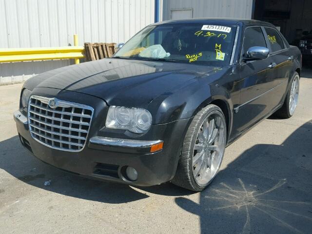 2C3LA63H66H388990 - 2006 CHRYSLER 300C BLACK photo 2