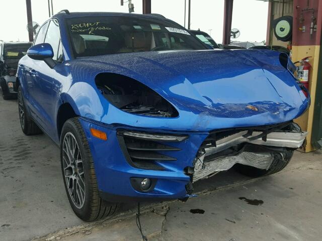 WP1AA2A55JLB05896 - 2018 PORSCHE MACAN BLUE photo 1