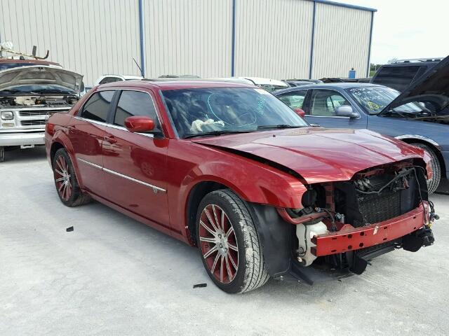 2C3LA63H38H217245 - 2008 CHRYSLER 300C RED photo 1