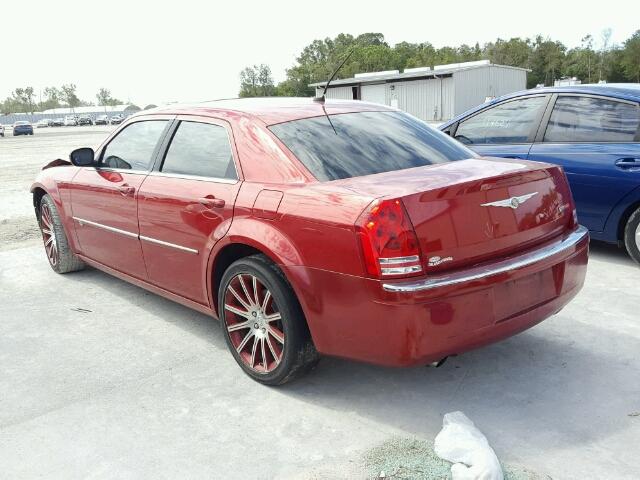 2C3LA63H38H217245 - 2008 CHRYSLER 300C RED photo 3