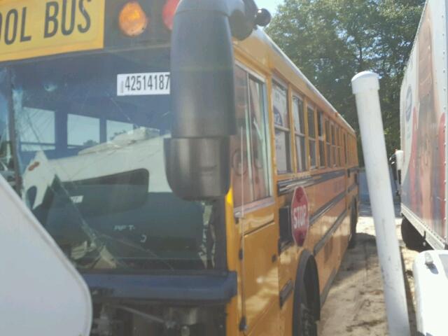 1T7YT4A2391113002 - 2009 THOMAS SCHOOL BUS YELLOW photo 2