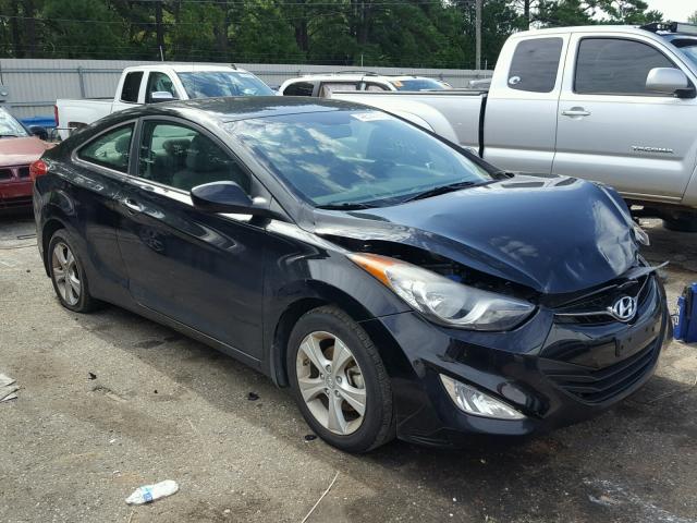 KMHDH6AE7DU023499 - 2013 HYUNDAI ELANTRA CO BLACK photo 1