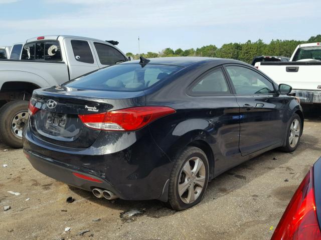 KMHDH6AE7DU023499 - 2013 HYUNDAI ELANTRA CO BLACK photo 4