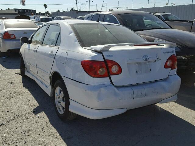 1NXBR32E36Z672530 - 2006 TOYOTA COROLLA CE WHITE photo 3