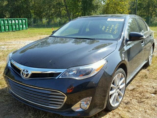 4T1BK1EB5DU014571 - 2013 TOYOTA AVALON BLACK photo 2