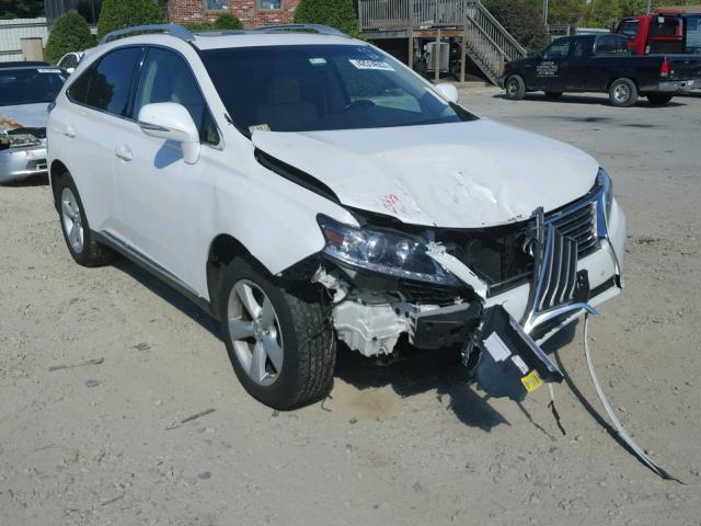 2T2BK1BA1FC255068 - 2015 LEXUS RX 350 WHITE photo 1