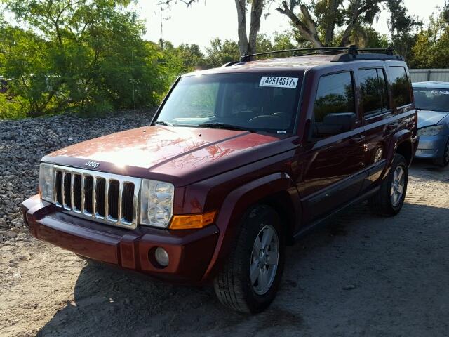 1J8HH48N58C125727 - 2008 JEEP COMMANDER 红色 照片 2