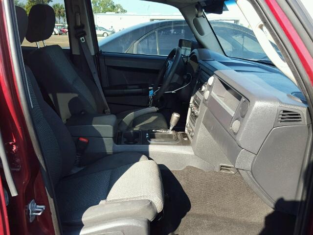 1J8HH48N58C125727 - 2008 JEEP COMMANDER 红色 照片 5