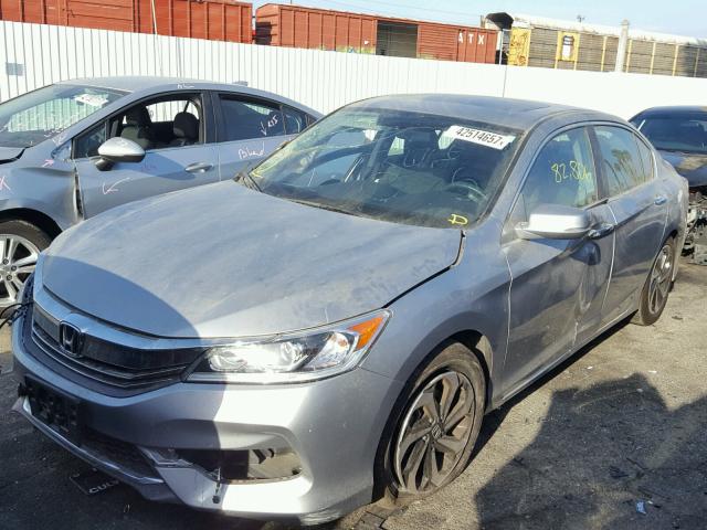 1HGCR2F73GA096957 - 2016 HONDA ACCORD EX SILVER photo 2