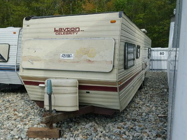 1SL200R2XGH001747 - 1986 LAYT TRAVEL TRL BROWN photo 2