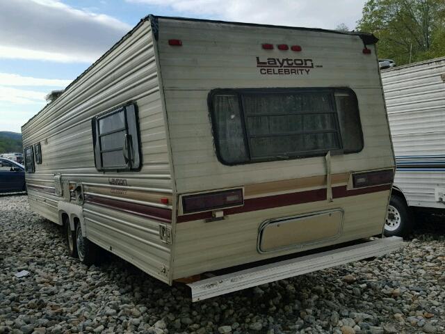 1SL200R2XGH001747 - 1986 LAYT TRAVEL TRL BROWN photo 3