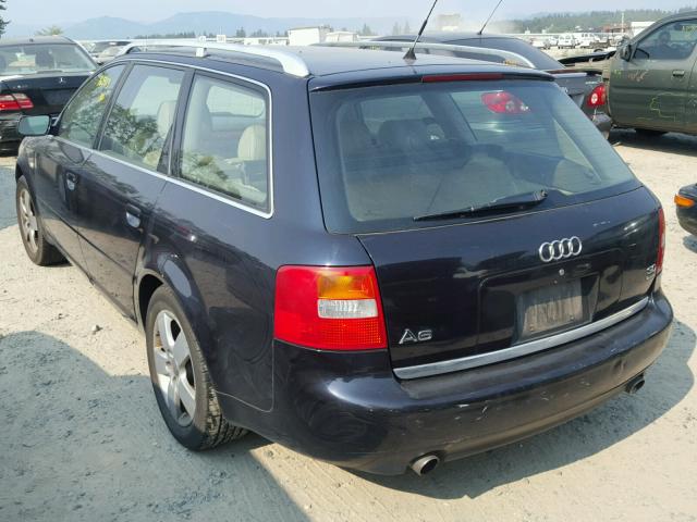 WAUVT64B12N093058 - 2002 AUDI A6 3.0 AVA BLUE photo 3