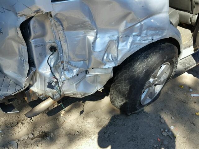 5N1AR18B29C611967 - 2009 NISSAN PATHFINDER SILVER photo 9