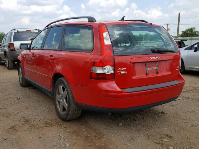 YV1MJ682952060632 - 2005 VOLVO V50 T5 RED photo 3