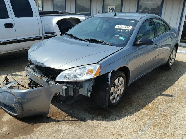 1G2ZF57B584300393 - 2008 PONTIAC G6 VALUE L SILVER photo 2