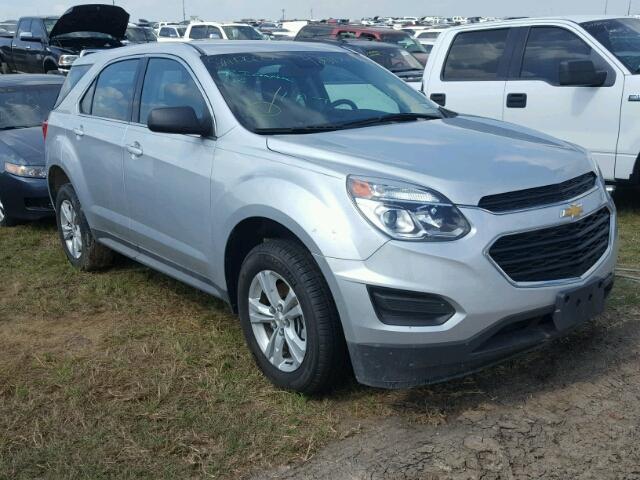 2GNALBEK2H1503747 - 2017 CHEVROLET EQUINOX SILVER photo 1