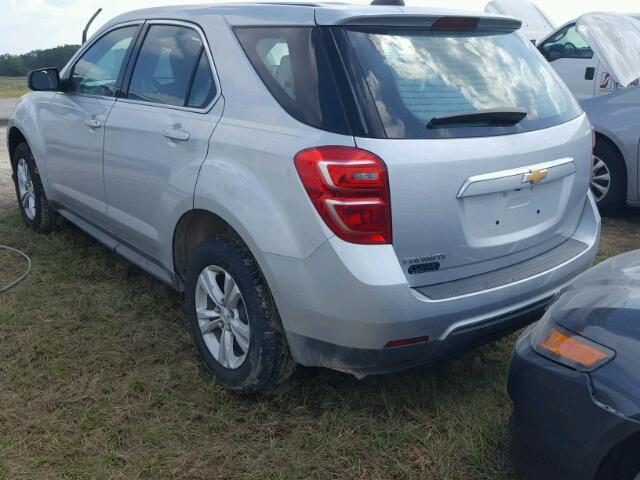 2GNALBEK2H1503747 - 2017 CHEVROLET EQUINOX SILVER photo 3