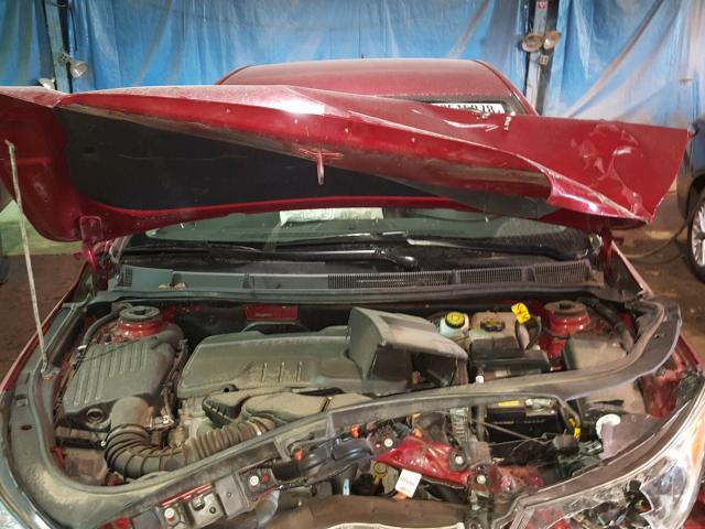 1G4GC5ER0CF346511 - 2012 BUICK LACROSSE RED photo 7