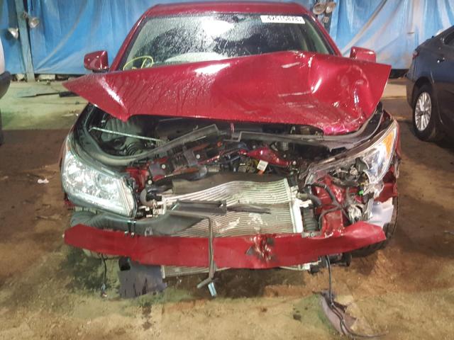 1G4GC5ER0CF346511 - 2012 BUICK LACROSSE RED photo 9