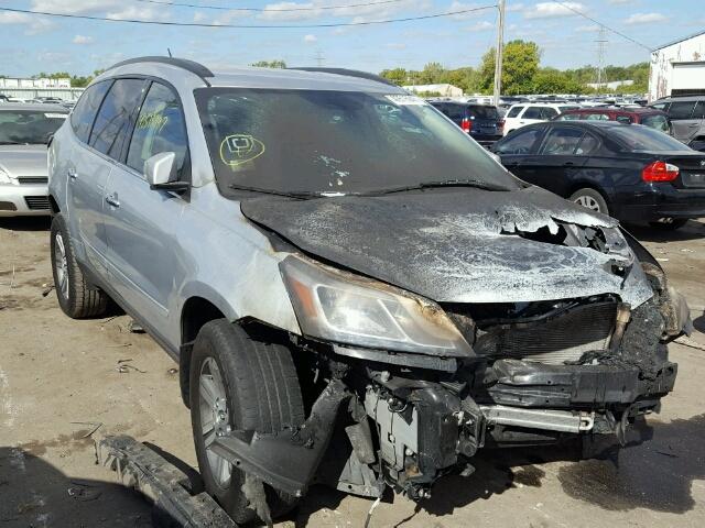 1GNKRGKD3FJ169673 - 2015 CHEVROLET TRAVERSE L SILVER photo 1