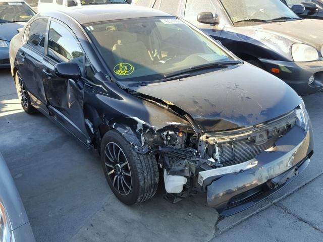 1HGFA16876L088855 - 2006 HONDA CIVIC EX 黑色 照片 1