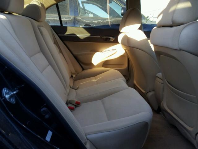 1HGFA16876L088855 - 2006 HONDA CIVIC EX 黑色 照片 6