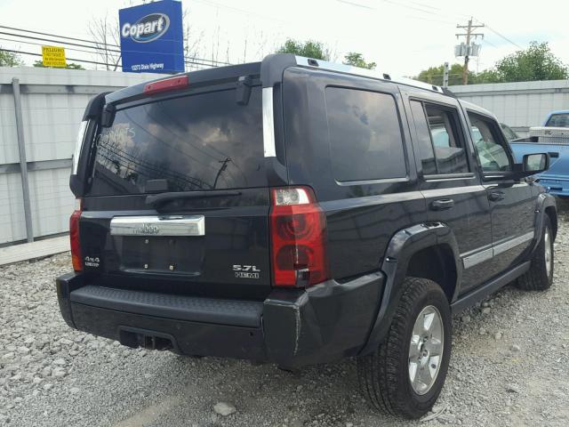 1J8HG58296C366752 - 2006 JEEP COMMANDER 黑色 照片 4
